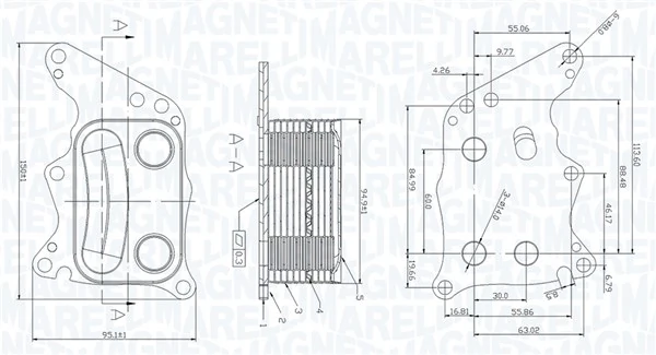 Oil Cooler, engine oil